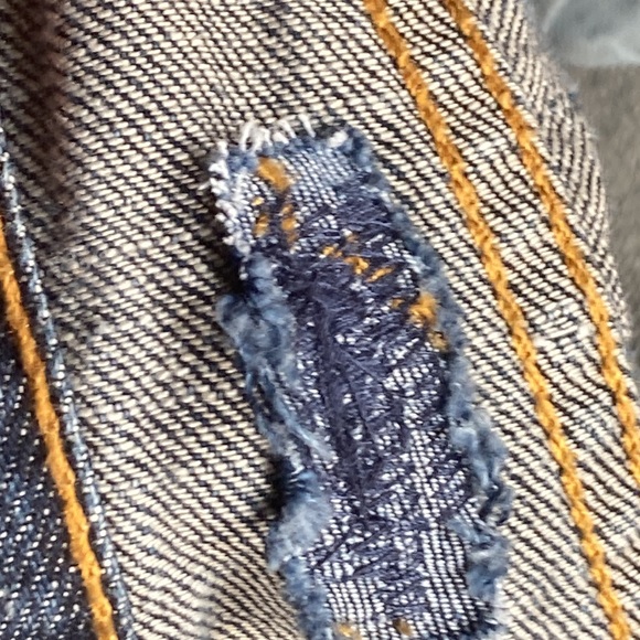 Mens Levi’s Dark Wash 559 Relaxed Straight Fit Size 42x28 Jeans - Picture 10 of 17